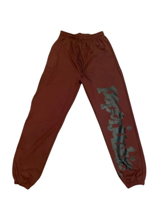 Brown PaperJunkie Joggers